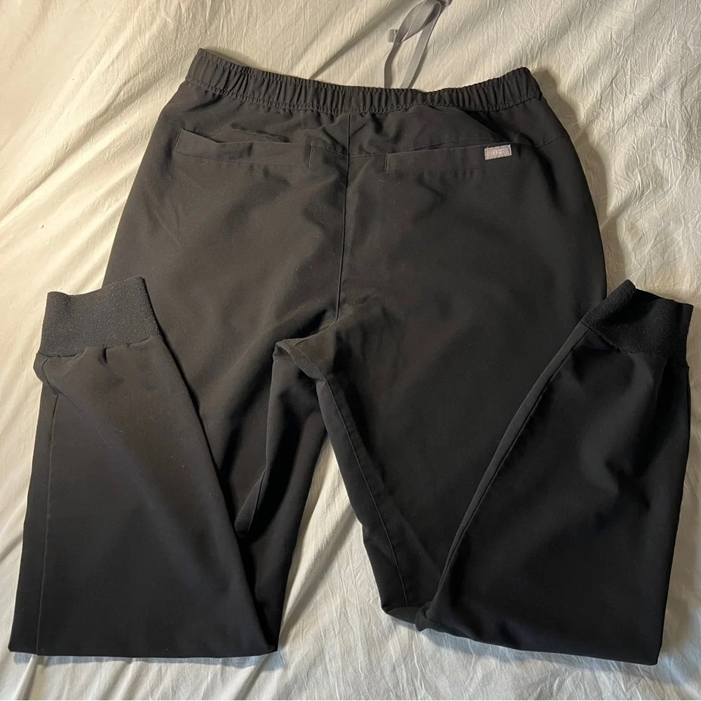 Figs Tansen Jogger Scrub Pants Black Men's Size L  MXXSW2004